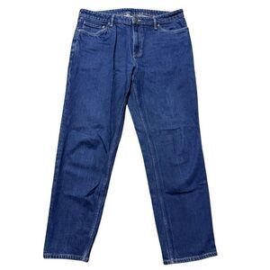 Vuori blue straight leg denim jeans size 36